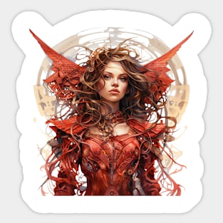 Steampunk Angel #9 Sticker